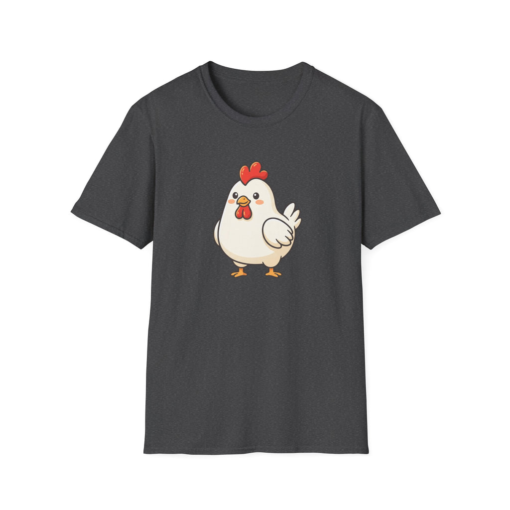 Cute Chicken T-Shirt — Cartoon Hen Tee for Farm & Animal Lovers
