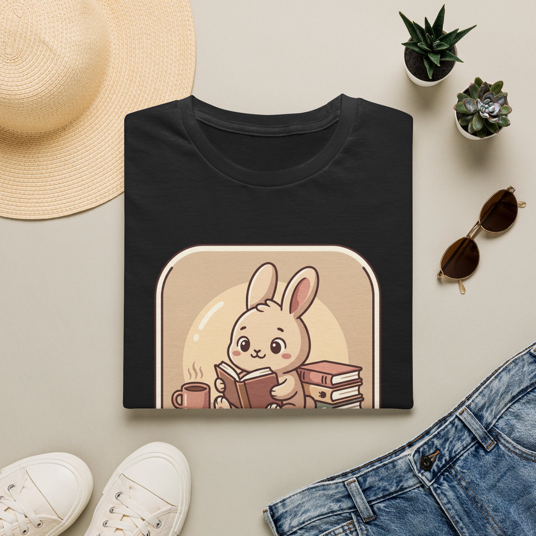 Bunny Book Club Unisex Softstyle T-Shirt