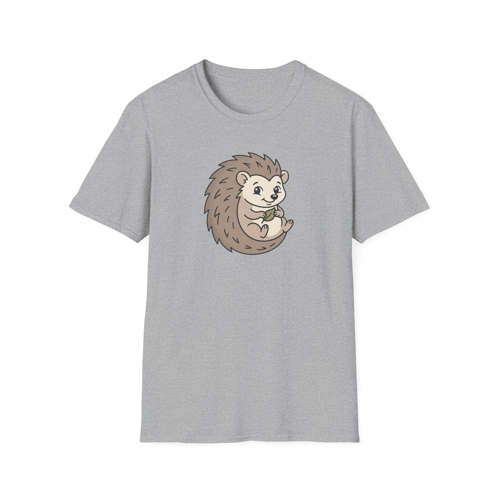 Hedgehog Cute Cartoon T-Shirt — Adorable Woodland Animal Tee