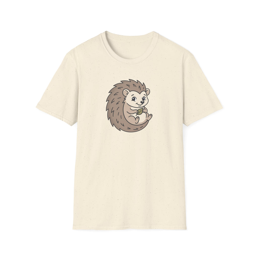 Hedgehog Cute Cartoon T-Shirt — Adorable Woodland Animal Tee