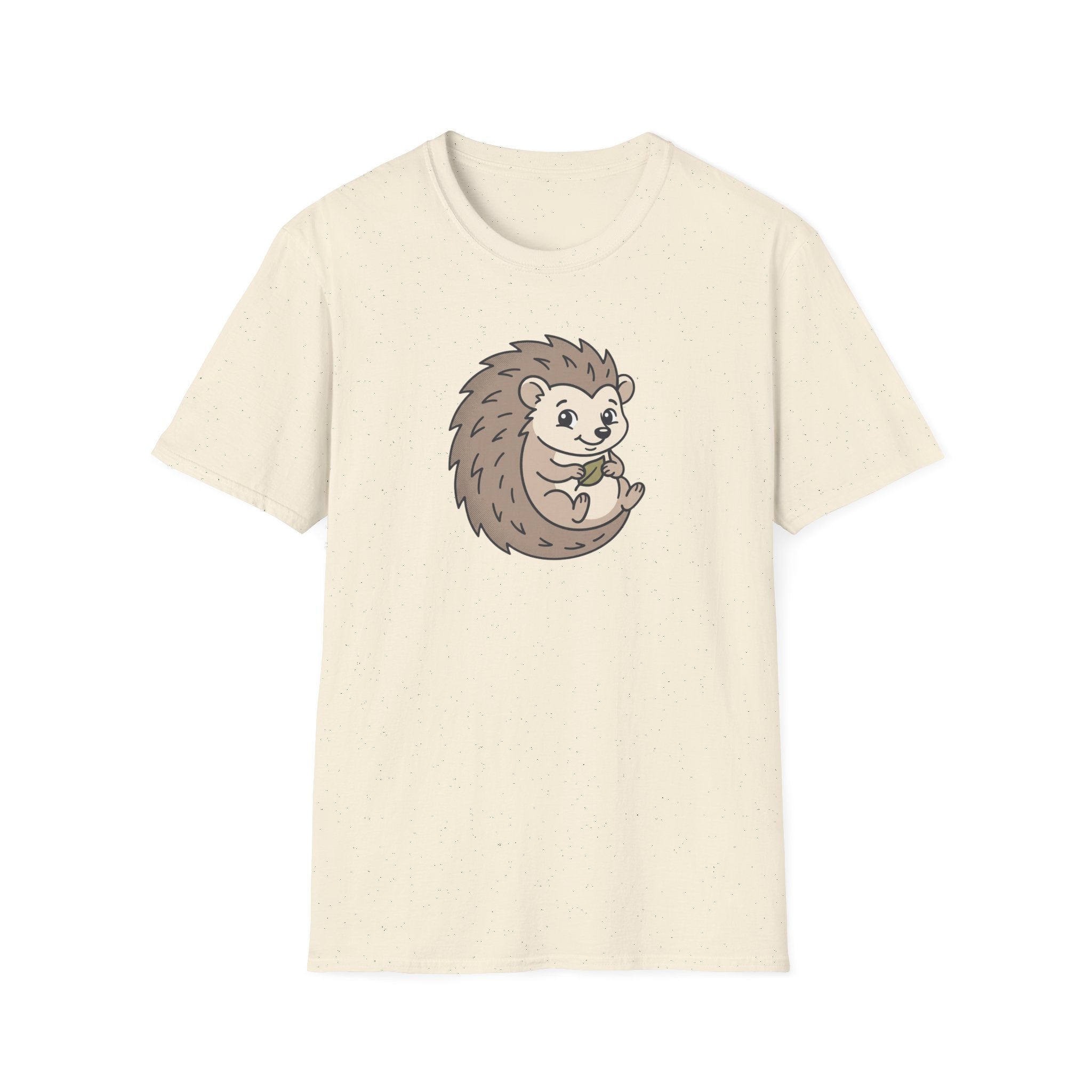 Hedgehog Cute Cartoon T-Shirt — Adorable Woodland Animal Tee