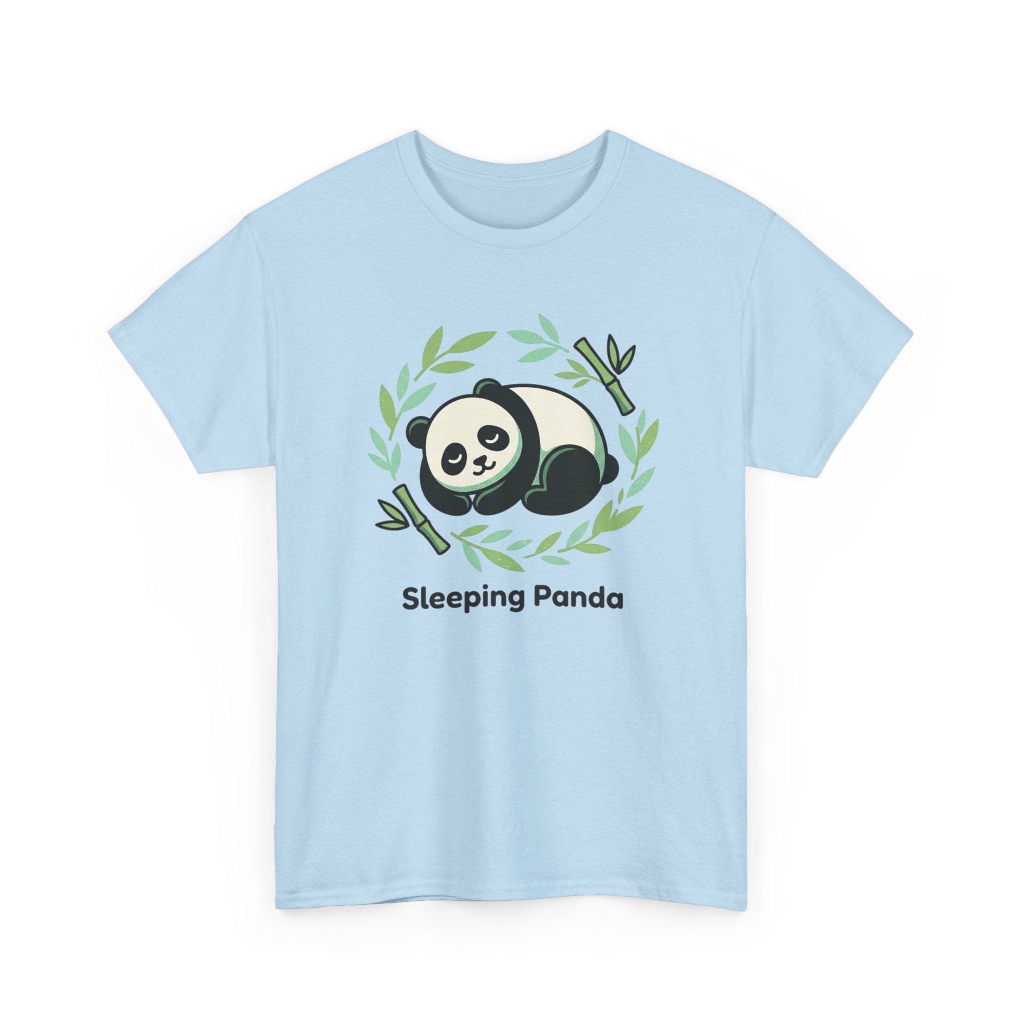 Sleeping Panda T-Shirt — Cute Bamboo Panda Tee