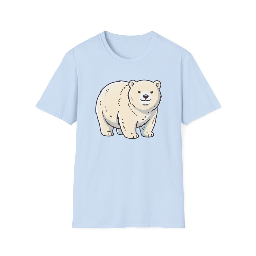 Cute Polar Bear Graphic T‑Shirt — Adorable Arctic Animal Tee