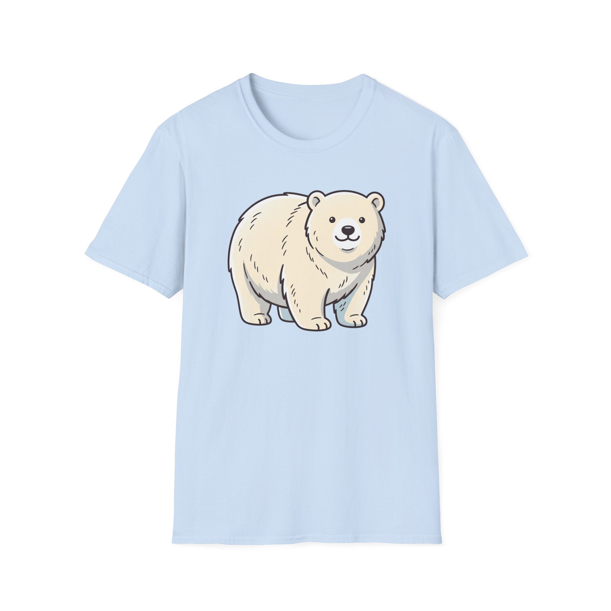 Cute Polar Bear Graphic T‑Shirt — Adorable Arctic Animal Tee