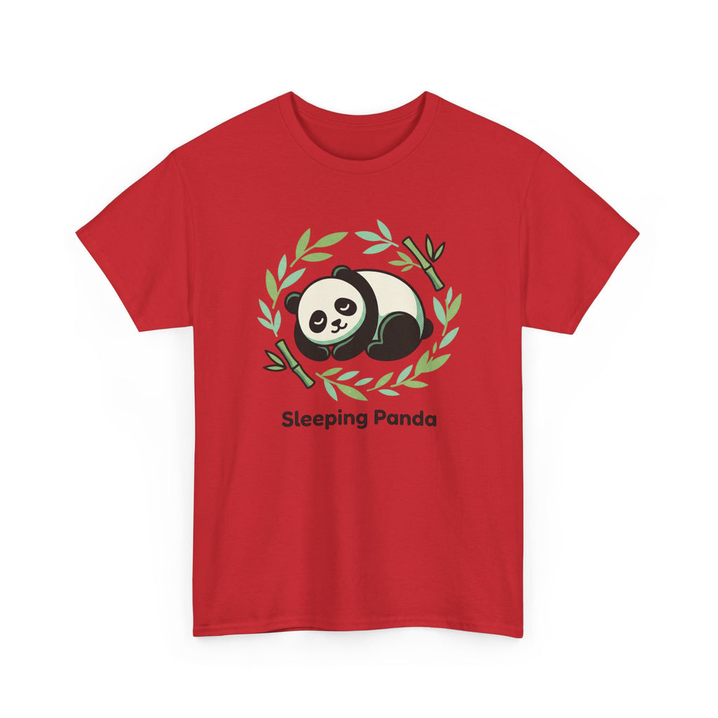 Sleeping Panda T-Shirt — Cute Bamboo Panda Tee