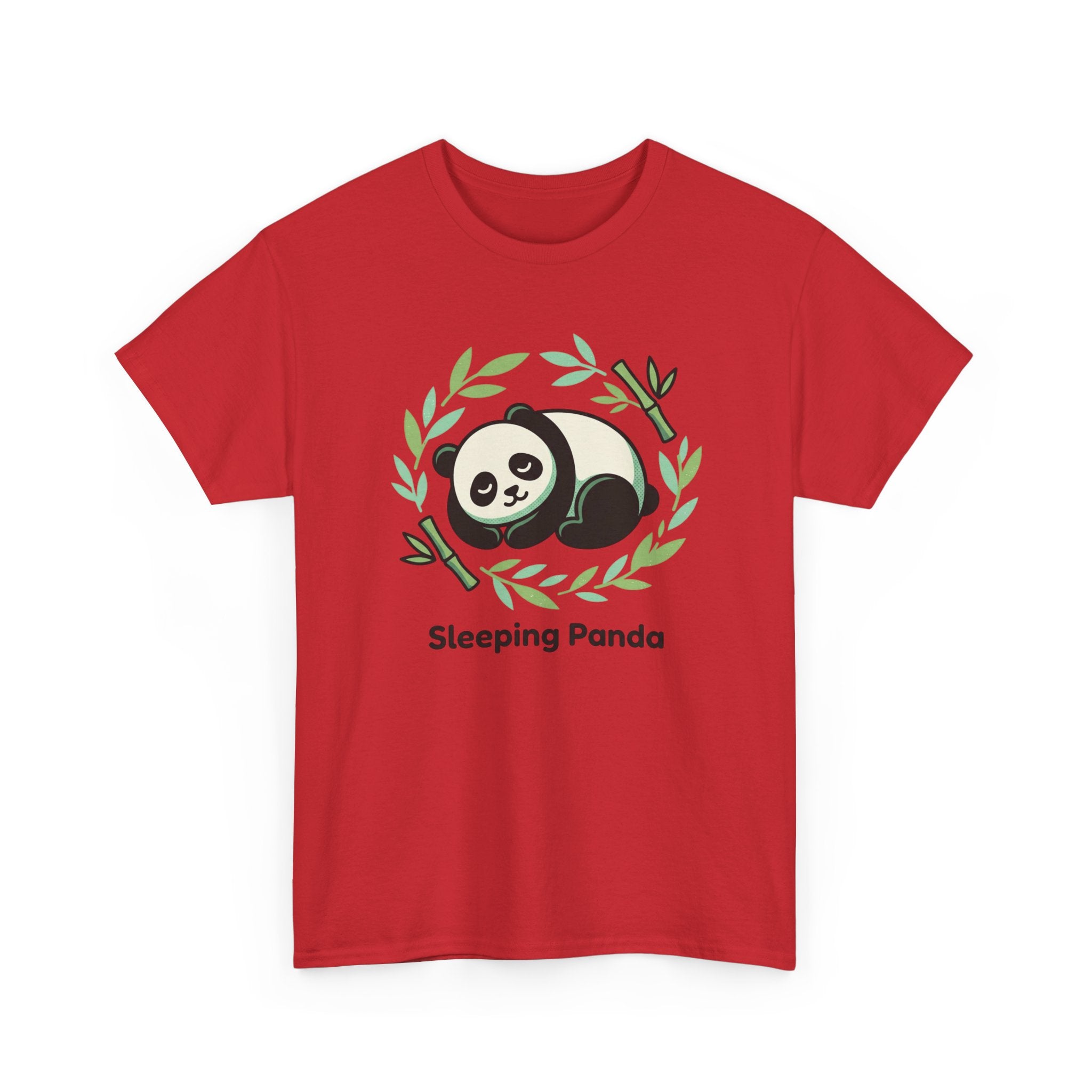 Sleeping Panda T-Shirt — Cute Bamboo Panda Tee