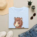 Cute Cartoon Pony T-Shirt — Adorable Kids & Adult Farm Animal Tee