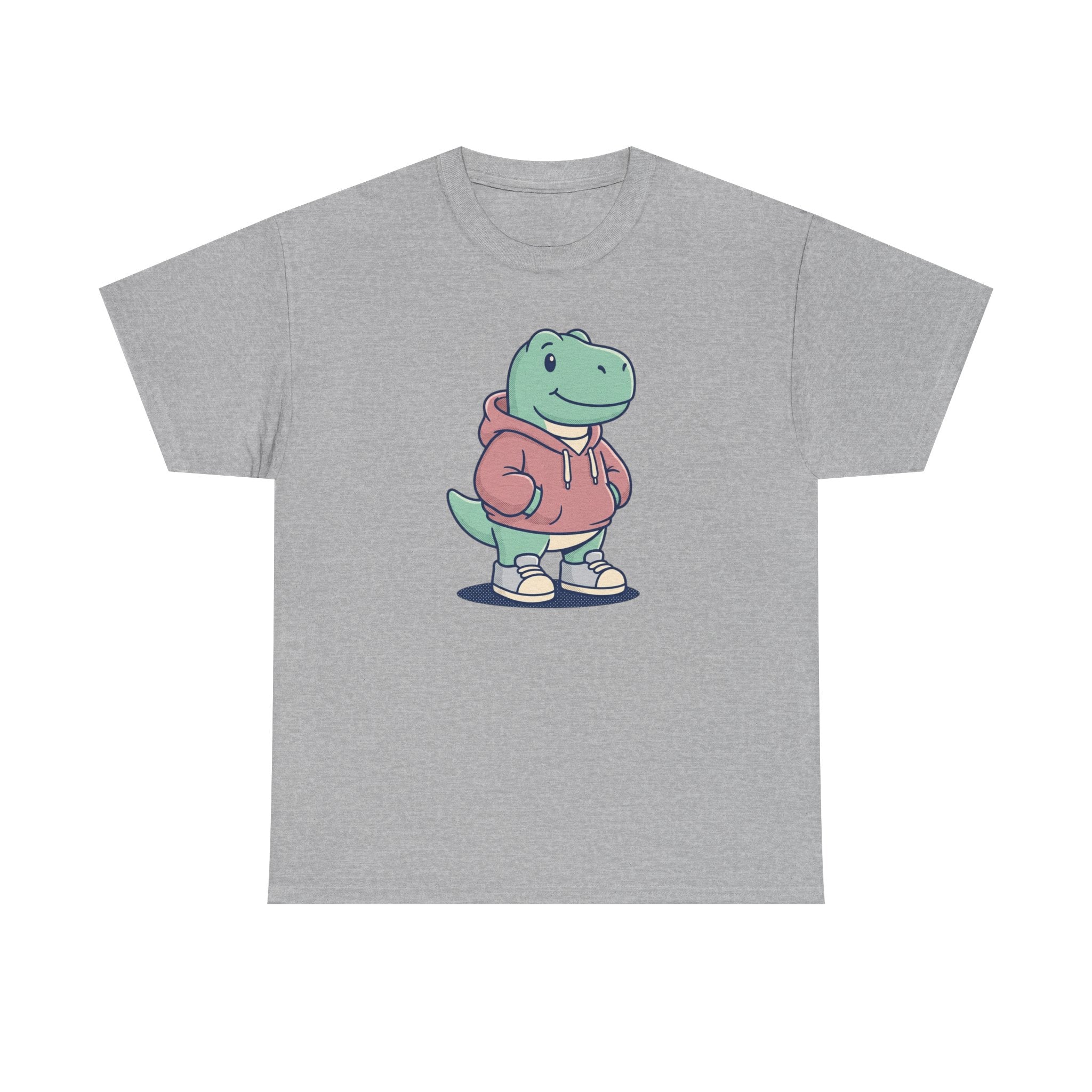 Hoodie Dino Unisex Heavy Cotton Tee