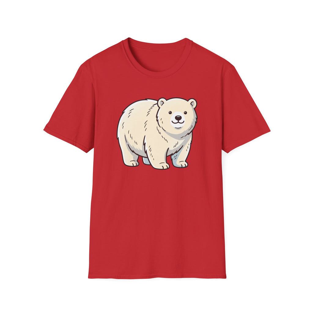 Cute Polar Bear Graphic T‑Shirt — Adorable Arctic Animal Tee
