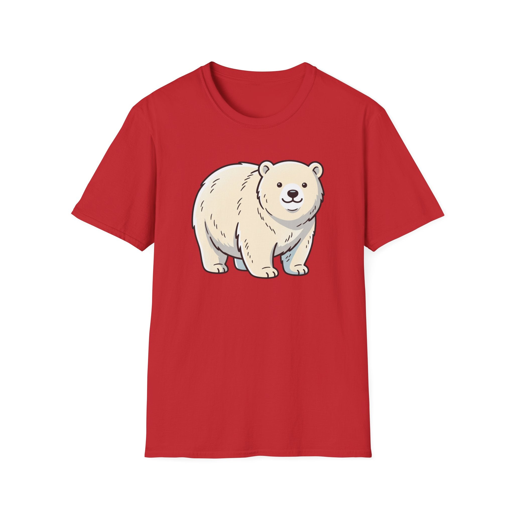 Cute Polar Bear Graphic T‑Shirt — Adorable Arctic Animal Tee