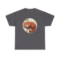 Cozy Red Panda Unisex Heavy Cotton Tee