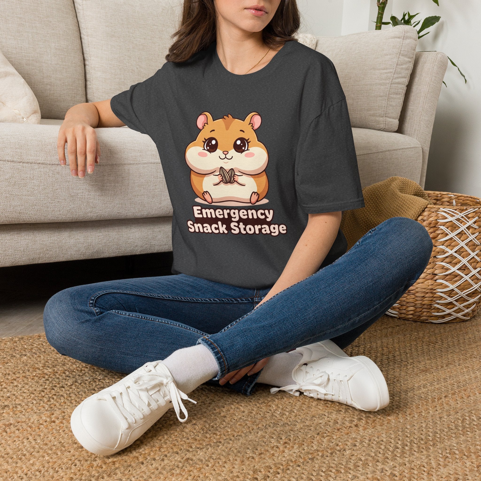 Hamster "Emergency Snack Storage" T-Shirt