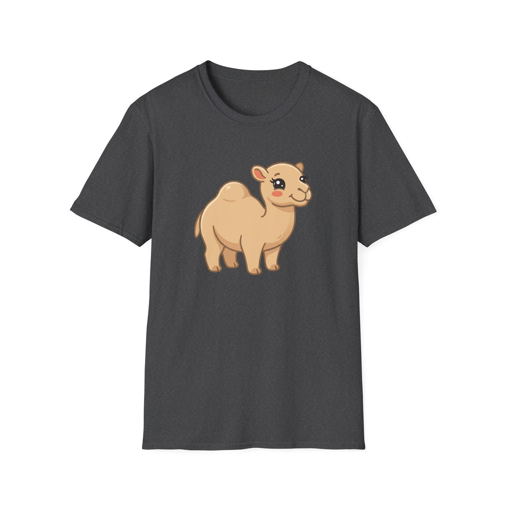 Cute Camel Cartoon T-Shirt — Playful Desert Animal Tee