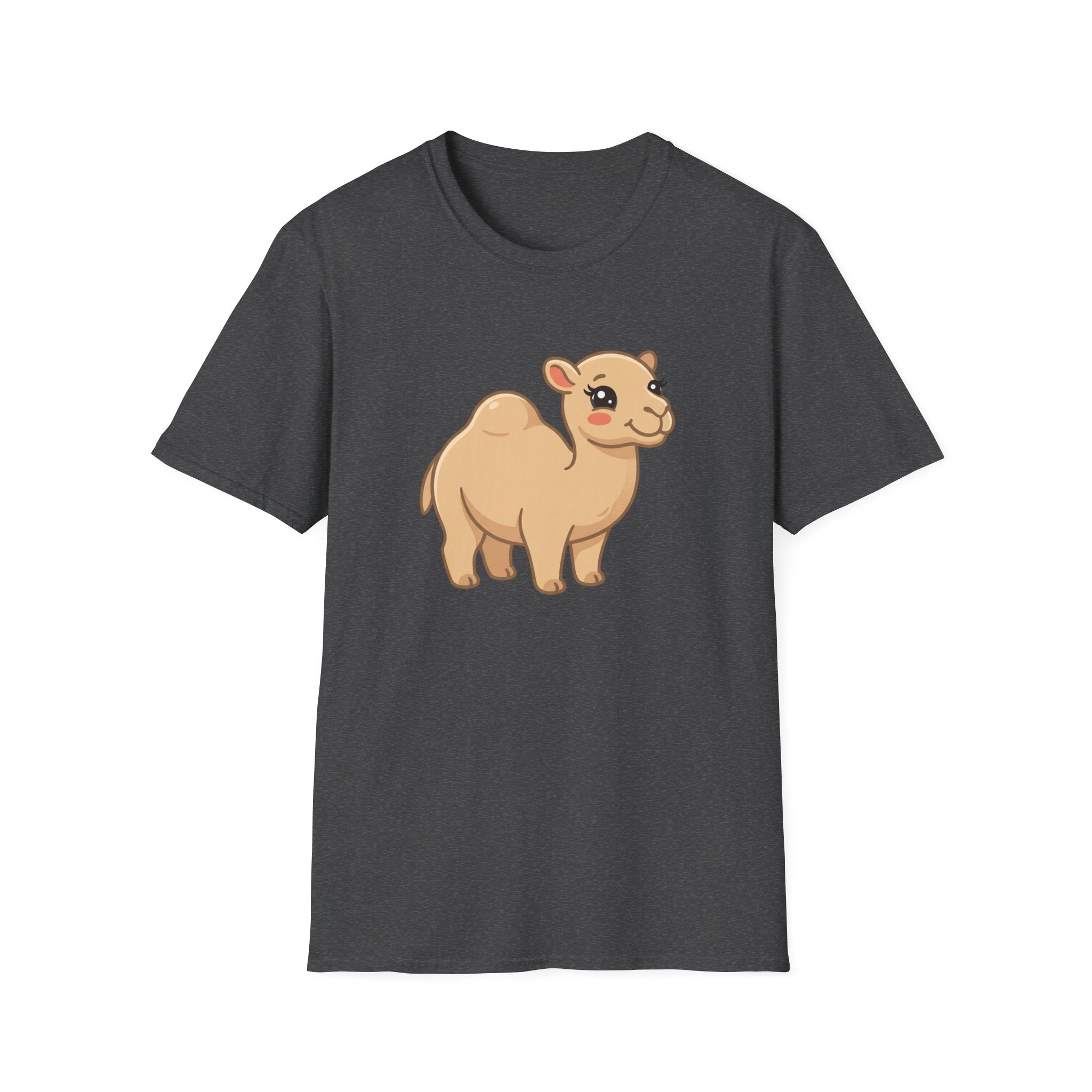 Cute Camel Cartoon T-Shirt — Playful Desert Animal Tee