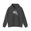 Dolphin Wave Hoodie — Cute Leaping Dolphin Graphic Pullover