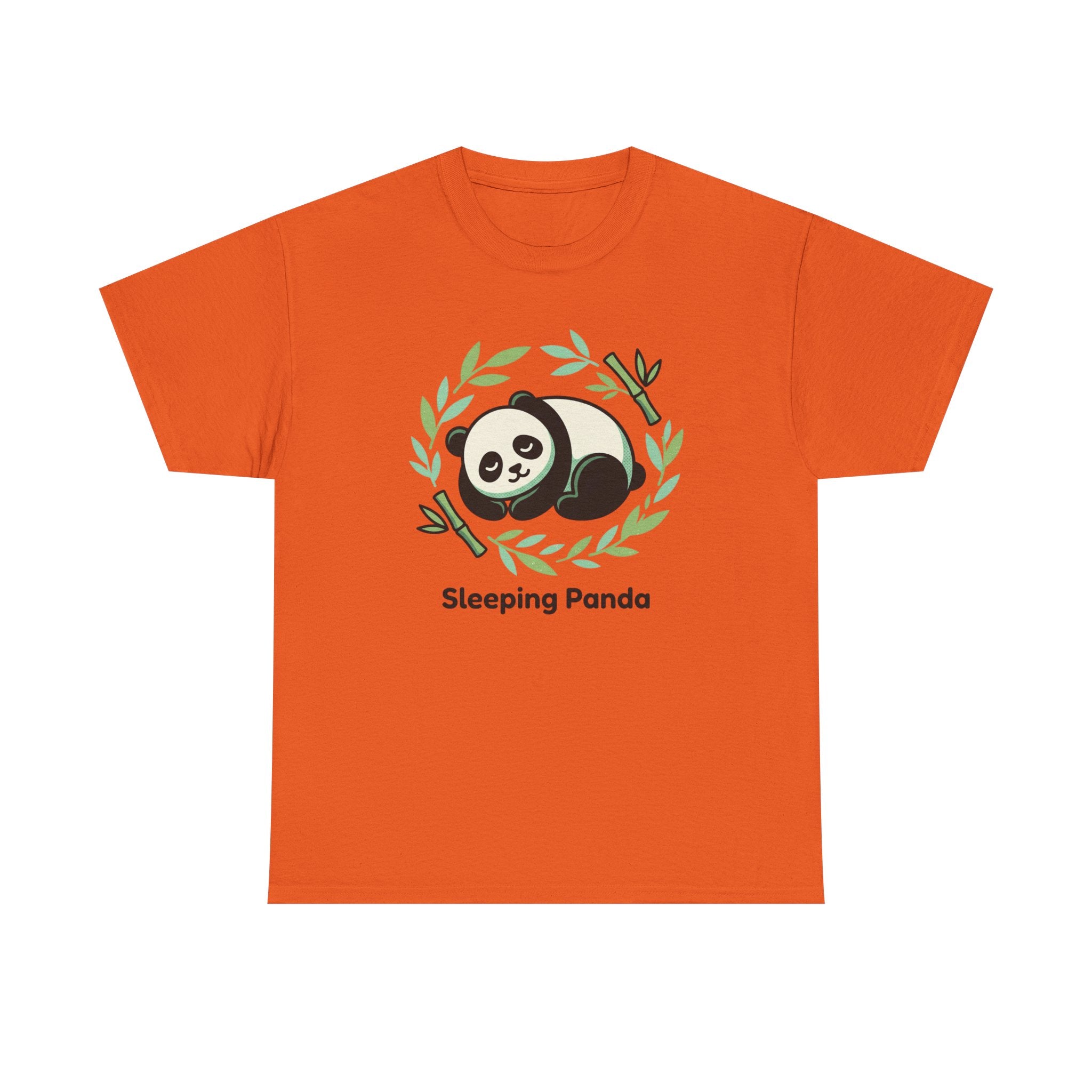 Sleeping Panda T-Shirt — Cute Bamboo Panda Tee