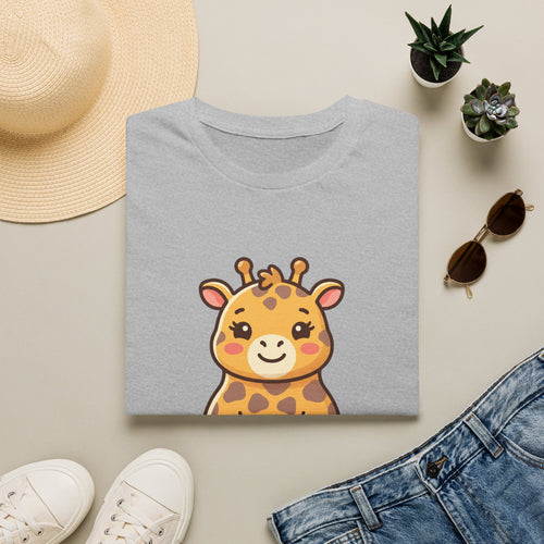 Cute Baby Giraffe T-Shirt — Adorable Safari Animal Tee for Kids & Moms