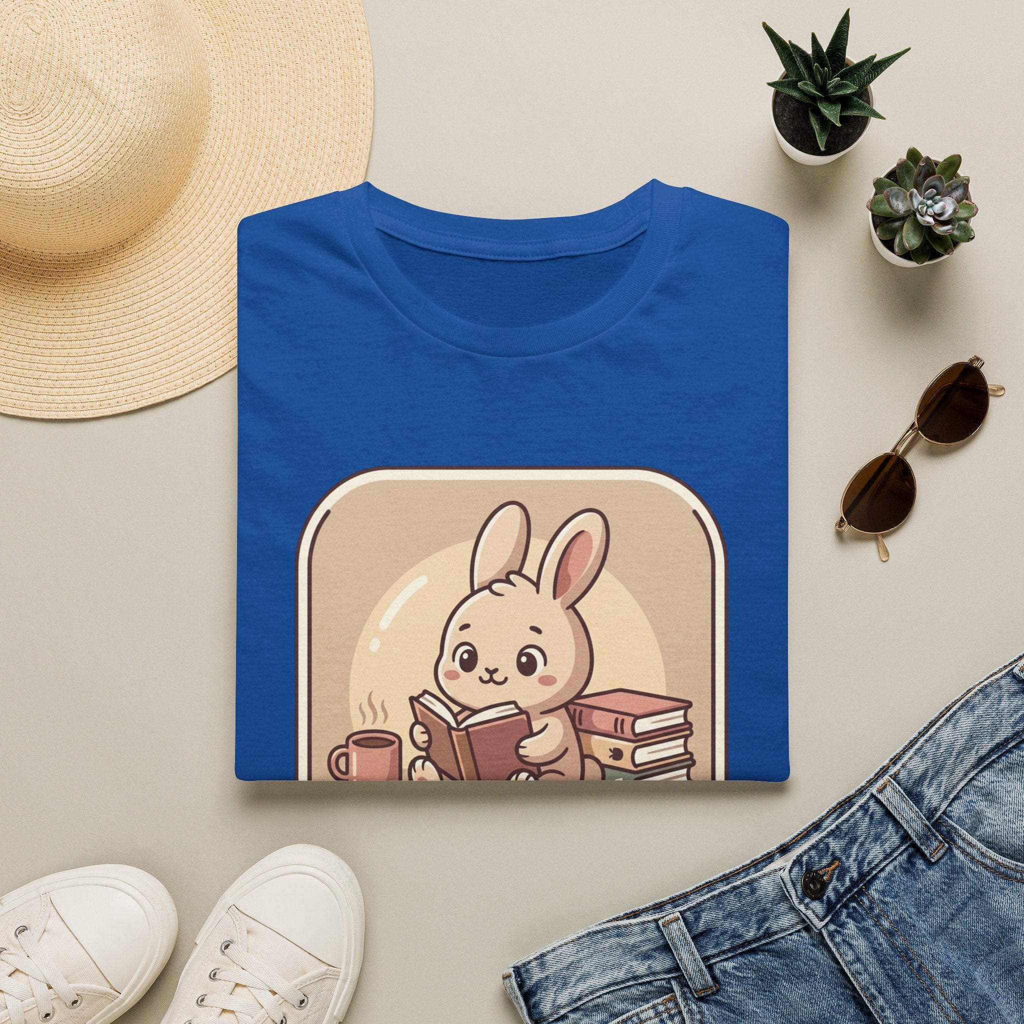 Bunny Book Club Unisex Softstyle T-Shirt