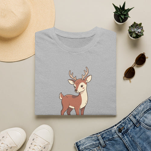 Cute Baby Deer T-Shirt — Adorable Fawn Graphic Tee for Nature Lovers