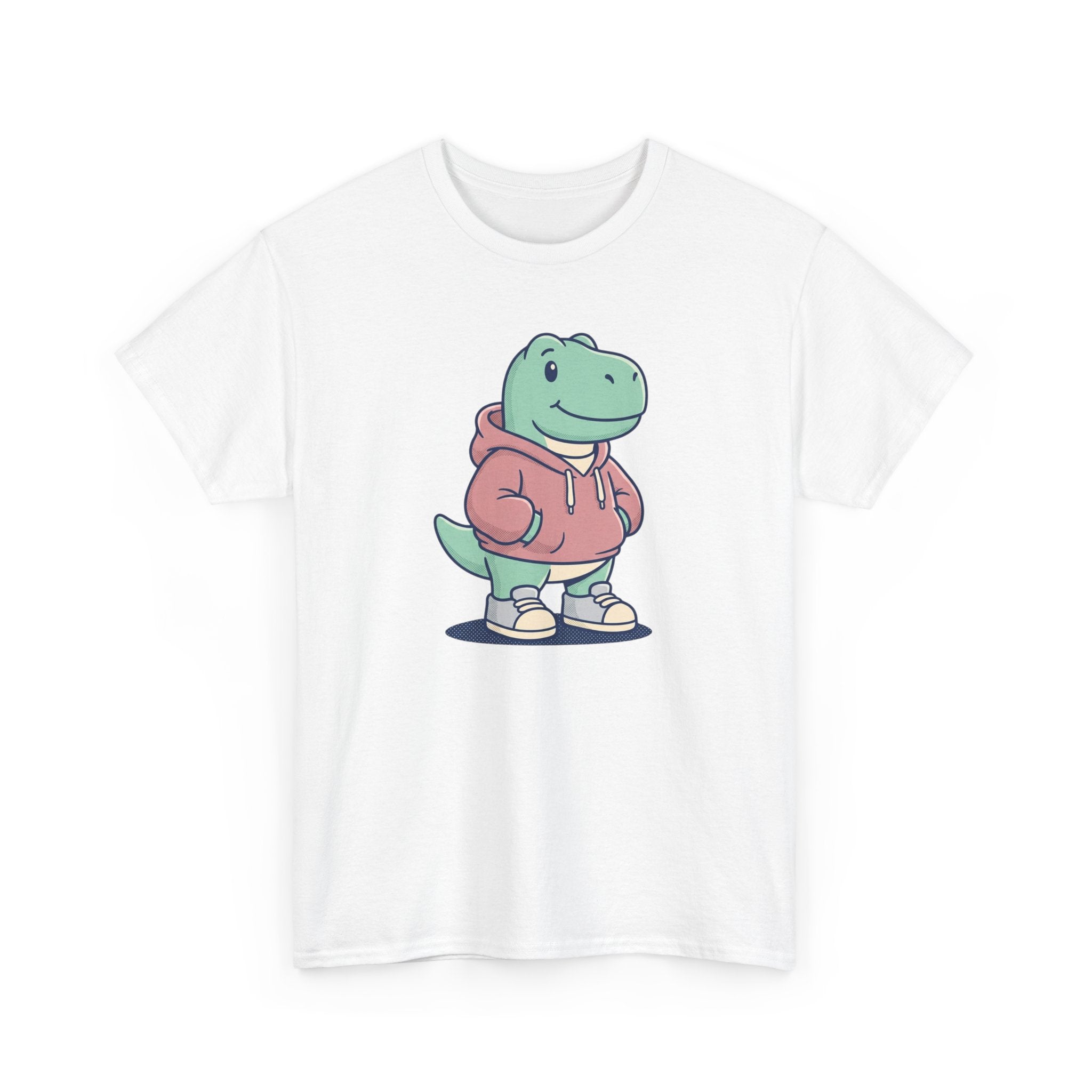 Hoodie Dino Unisex Heavy Cotton Tee
