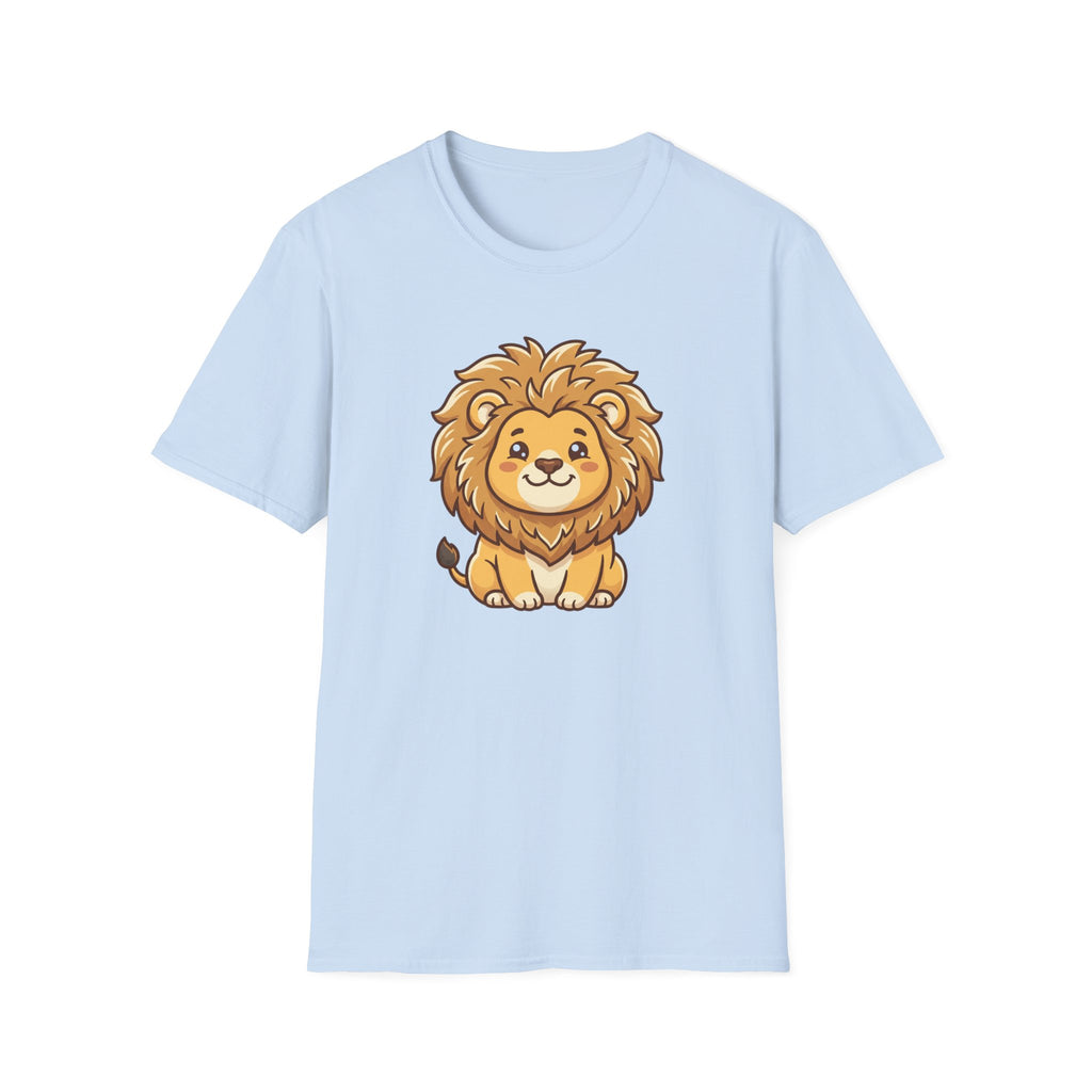Cute Cartoon Lion T-Shirt — Adorable Baby Lion Graphic Tee