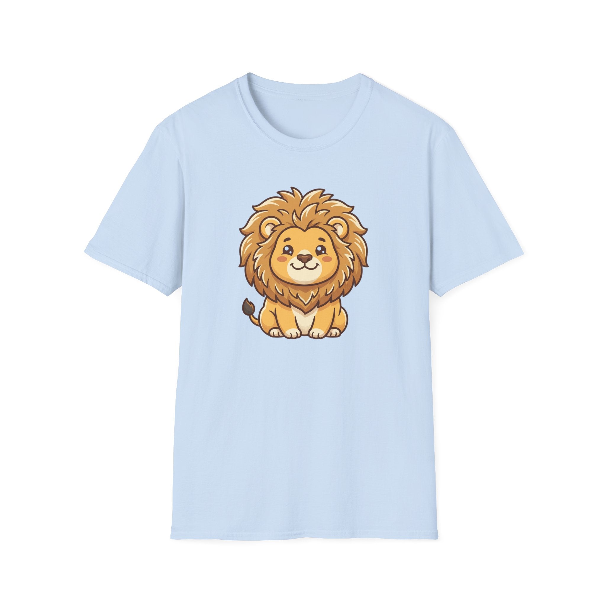 Cute Cartoon Lion T-Shirt — Adorable Baby Lion Graphic Tee