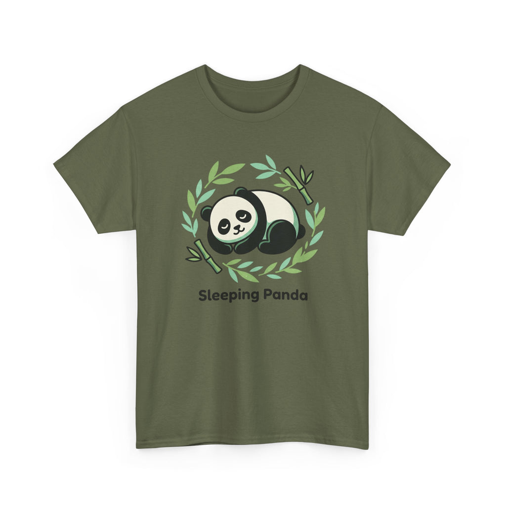 Sleeping Panda T-Shirt — Cute Bamboo Panda Tee
