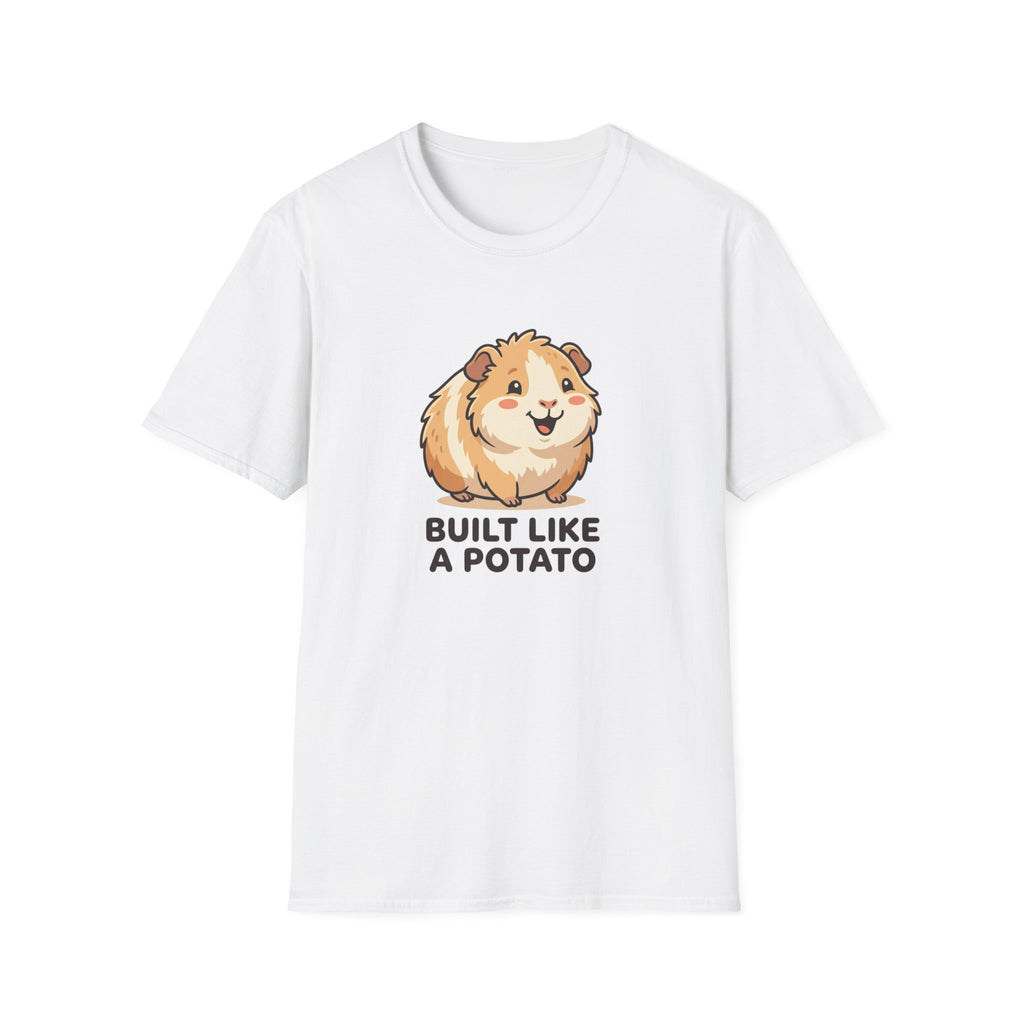 Cute Guinea Pig 'Built Like a Potato' Graphic Tee