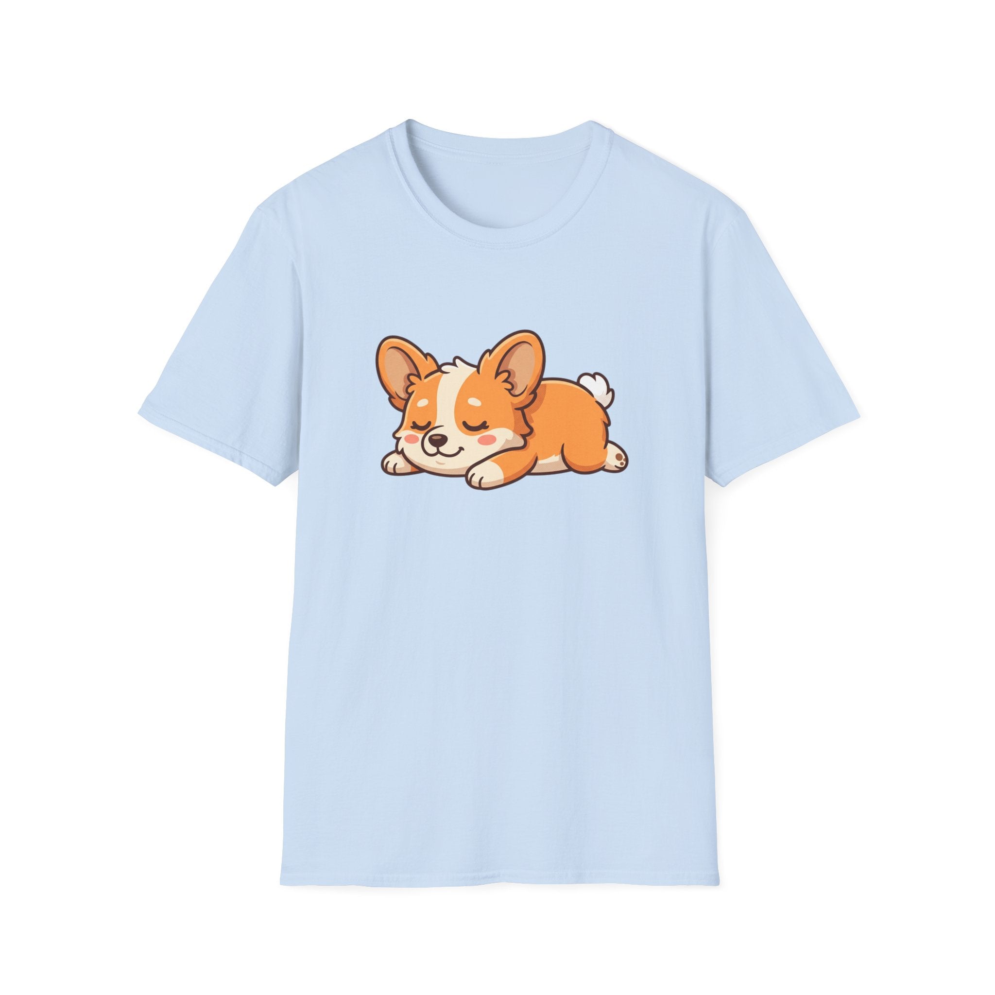 Corgi Nap T-Shirt — Cute Sleeping Pembroke Corgi Tee