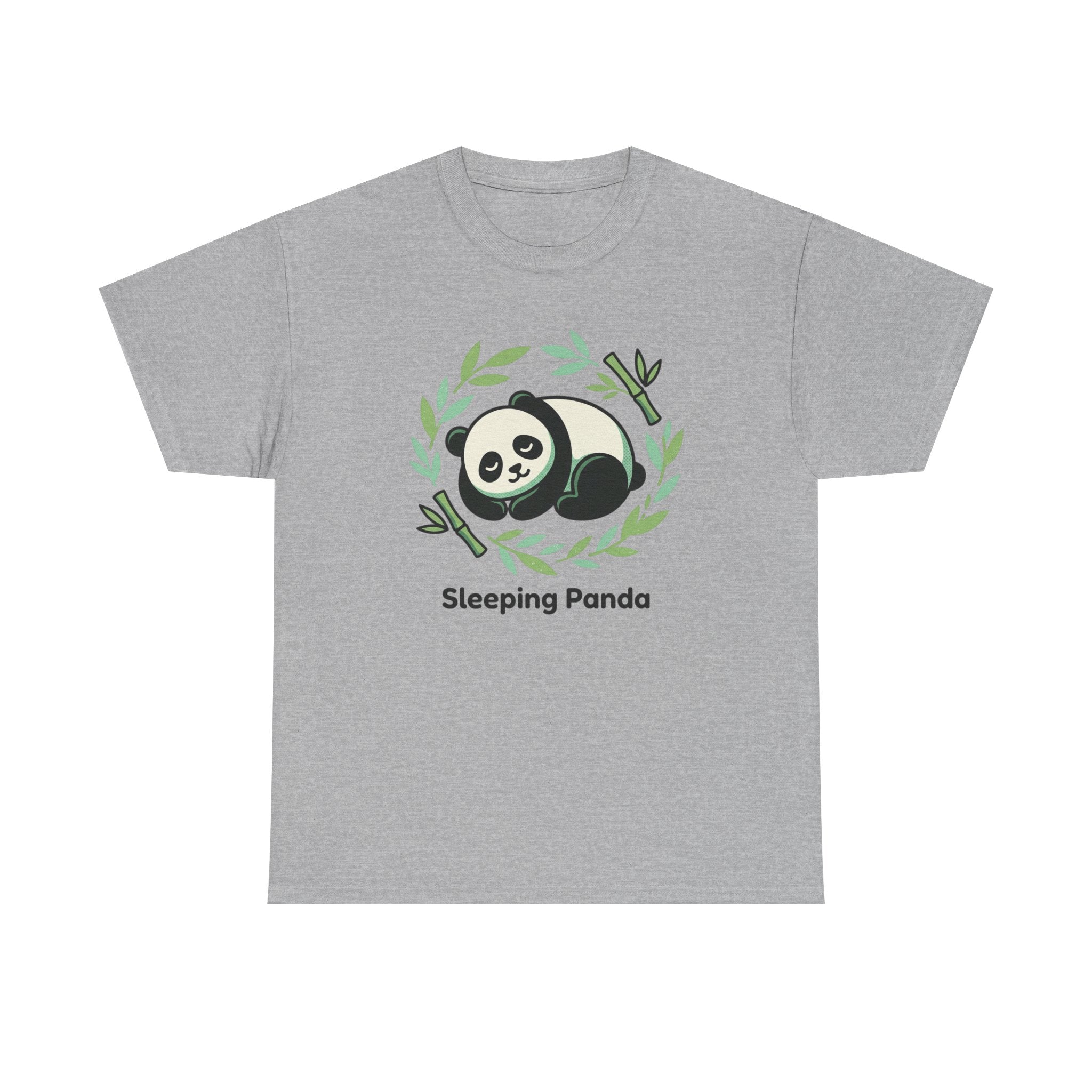 Sleeping Panda T-Shirt — Cute Bamboo Panda Tee