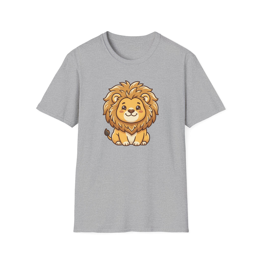 Cute Cartoon Lion T-Shirt — Adorable Baby Lion Graphic Tee