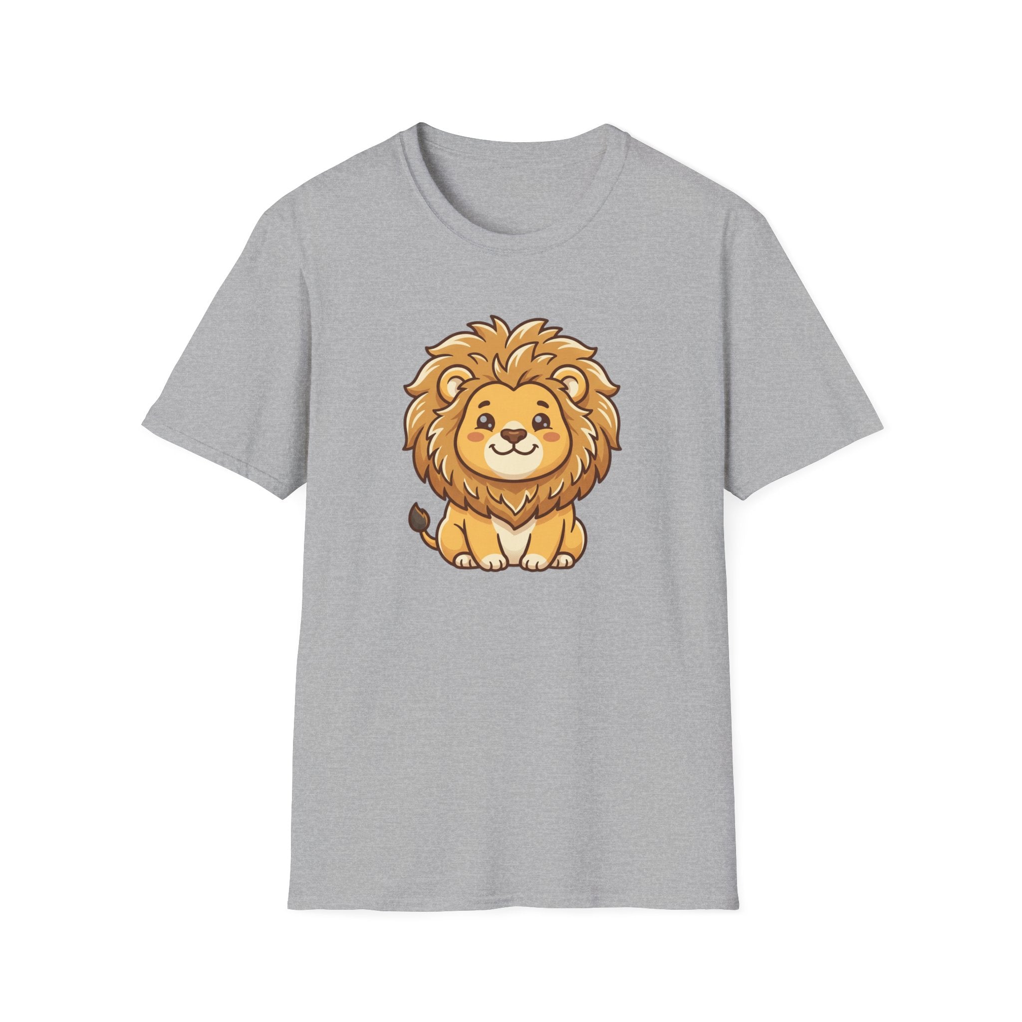 Cute Cartoon Lion T-Shirt — Adorable Baby Lion Graphic Tee