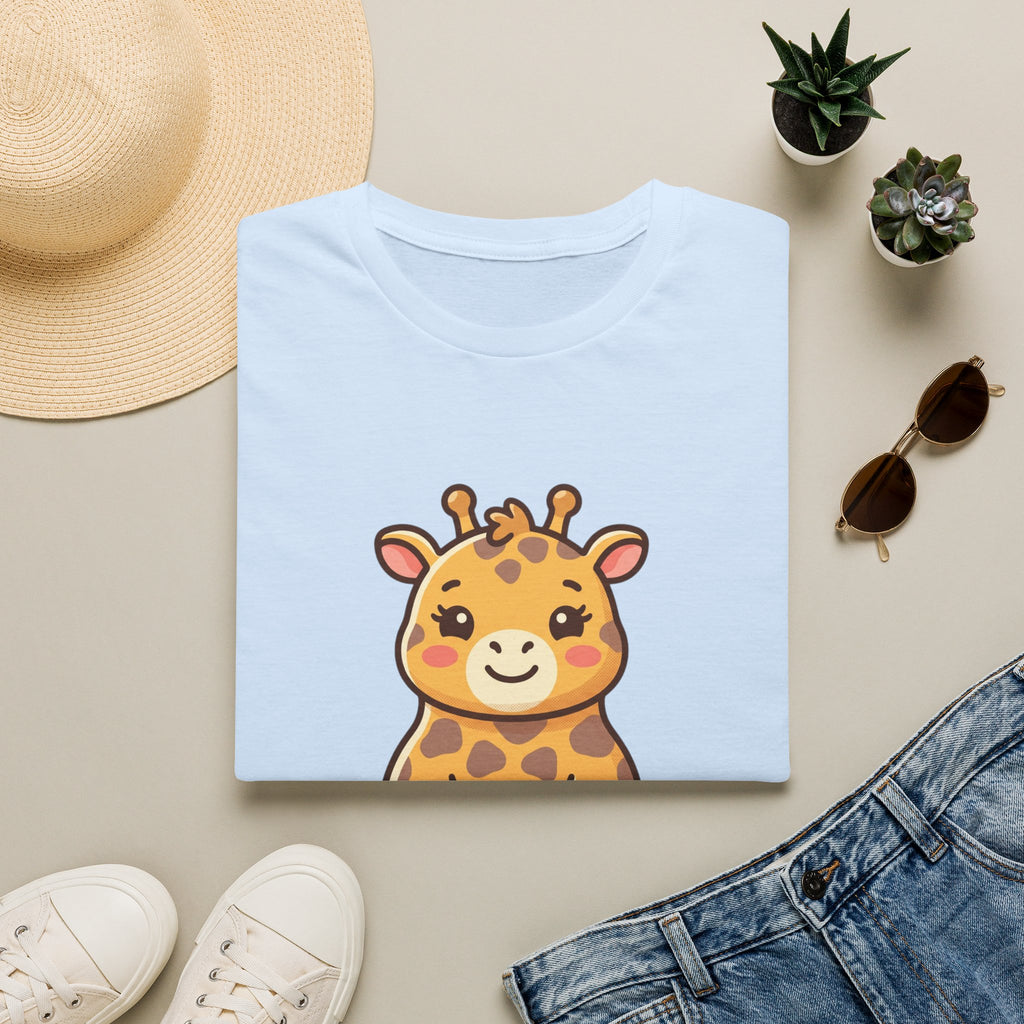 Cute Baby Giraffe T-Shirt — Adorable Safari Animal Tee for Kids & Moms