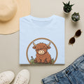 Highland Cow Graphic T-Shirt — Cute Scottish Highland Cattle Tee