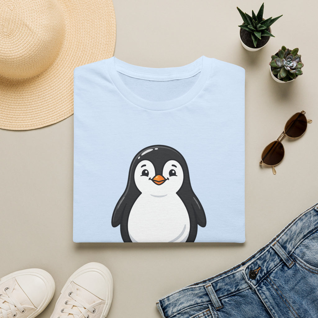 Cute Penguin Graphic T-Shirt — Adorable Winter Animal Tee