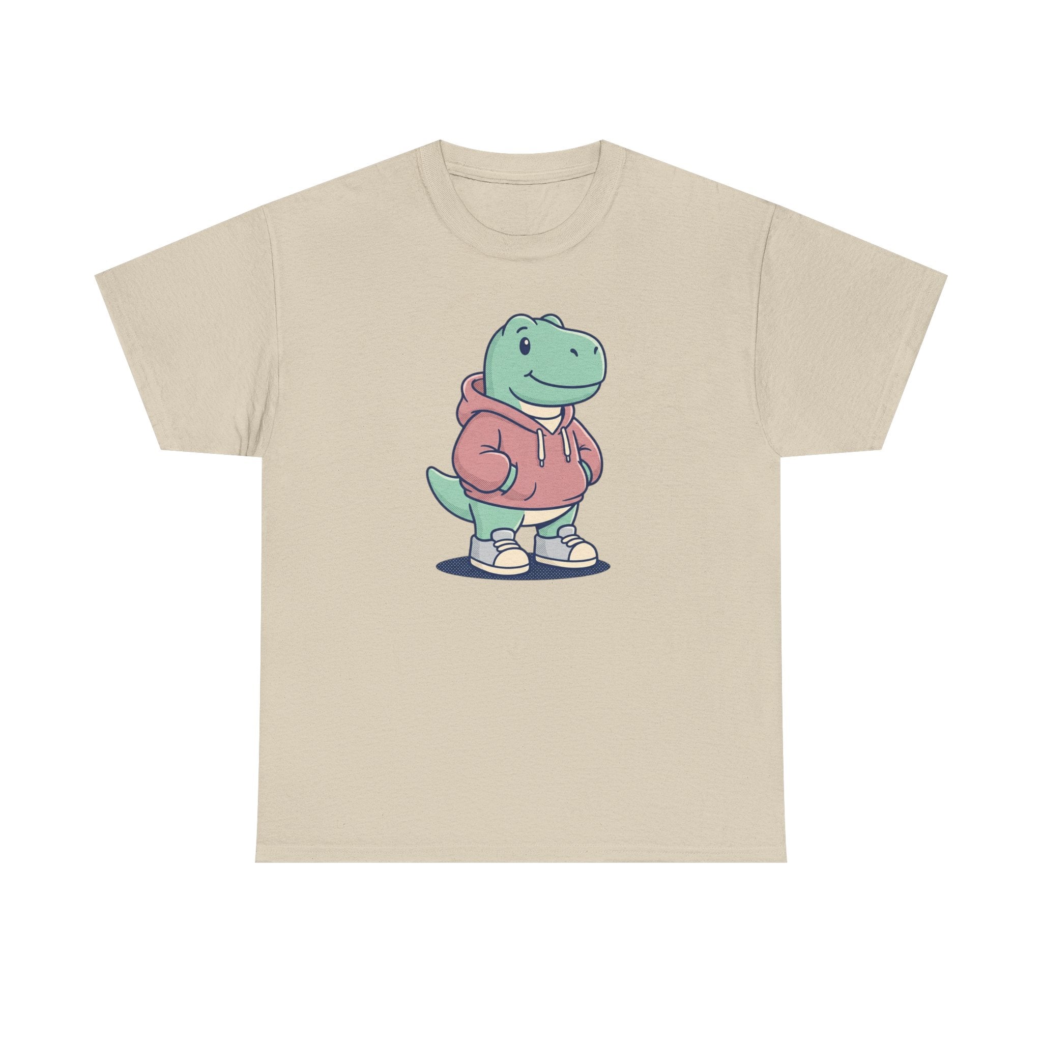 Hoodie Dino Unisex Heavy Cotton Tee