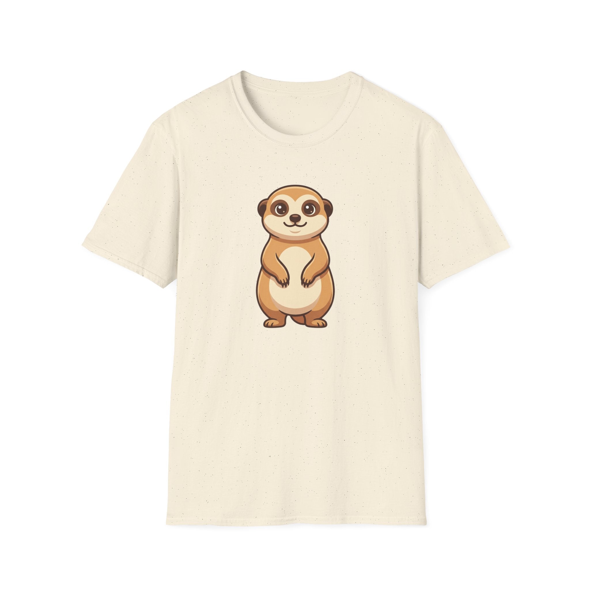 Meerkat Cute Cartoon T-Shirt — Adorable Wildlife Tee for Animal Lovers