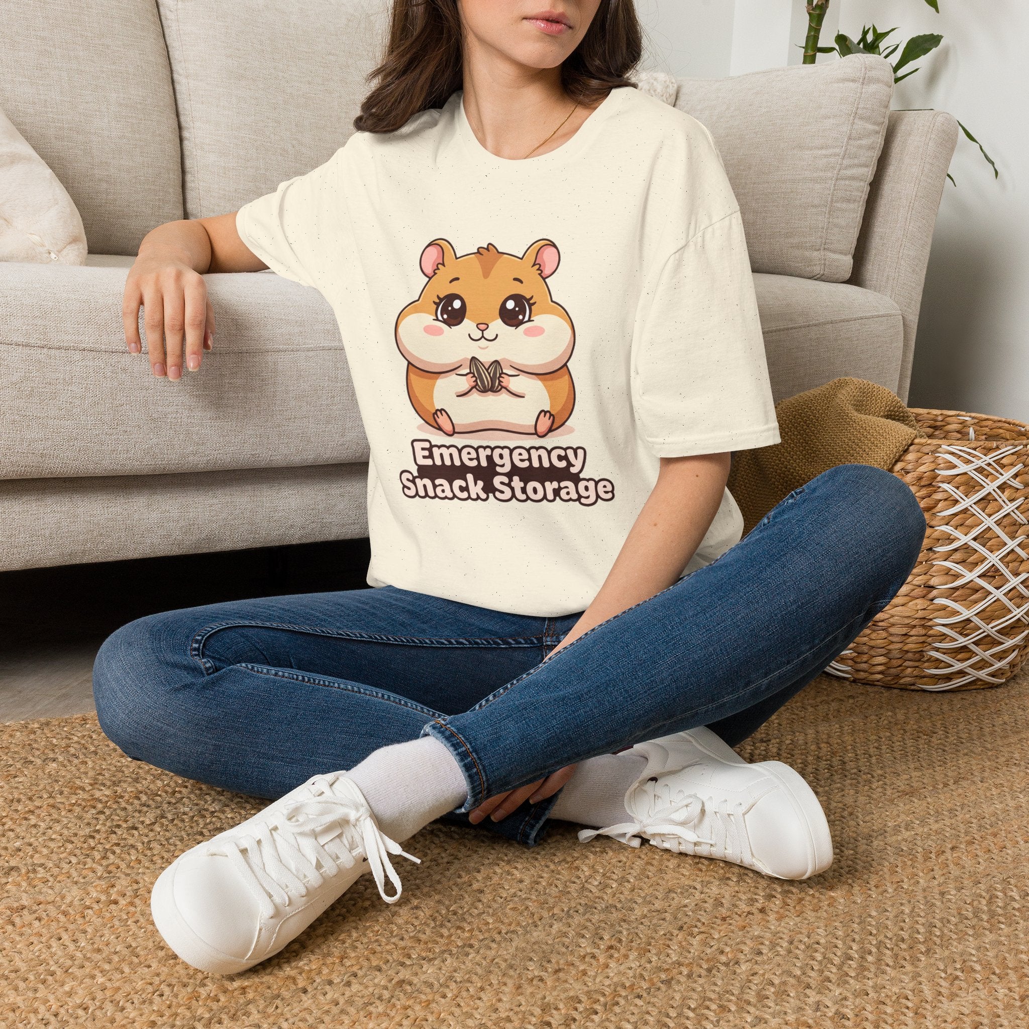 Hamster "Emergency Snack Storage" T-Shirt