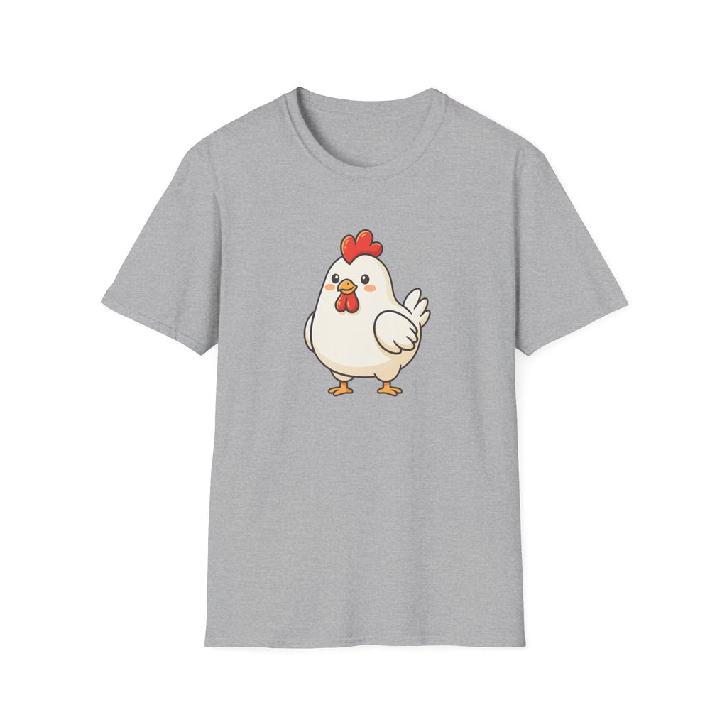 Cute Chicken T-Shirt — Cartoon Hen Tee for Farm & Animal Lovers