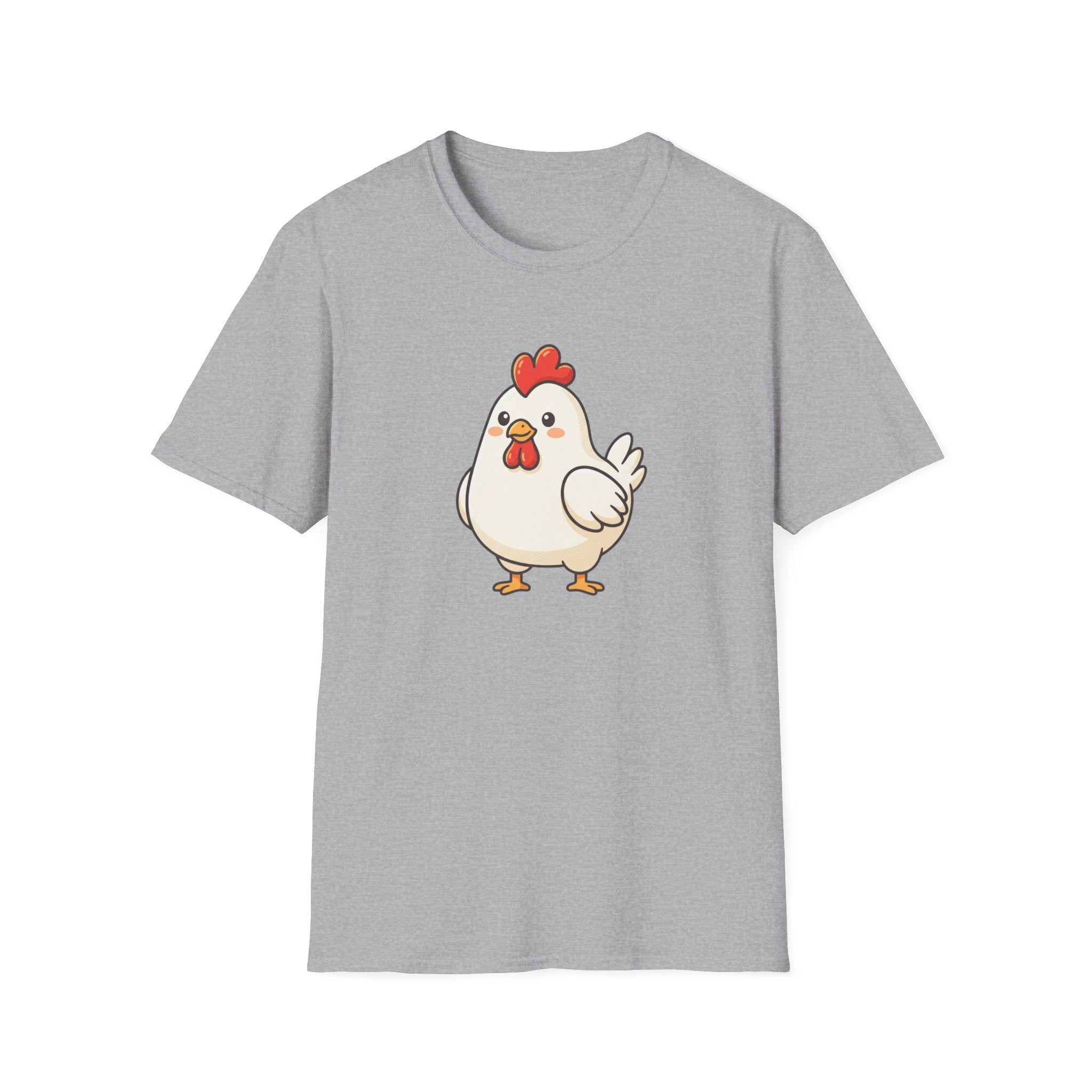 Cute Chicken T-Shirt — Cartoon Hen Tee for Farm & Animal Lovers