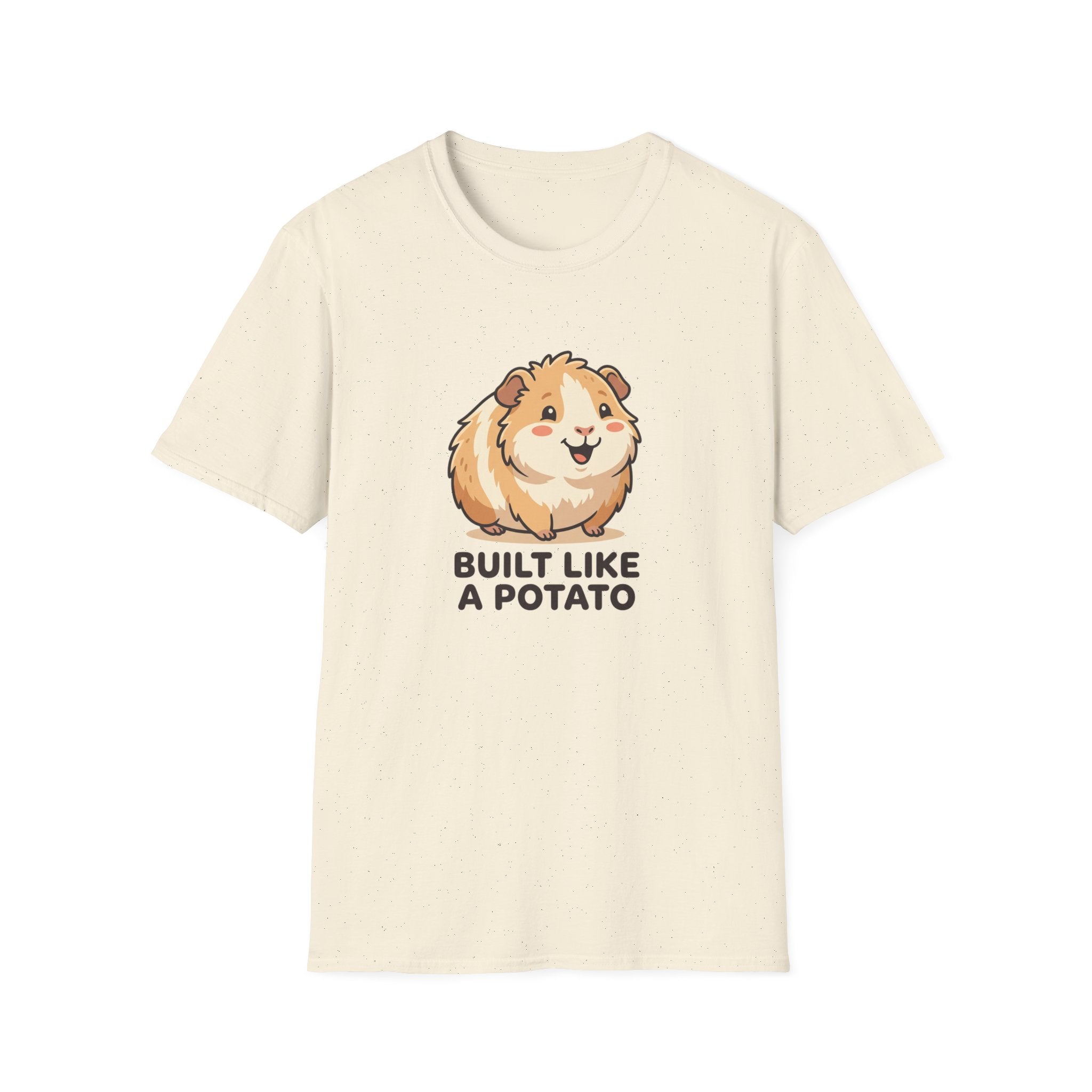 Cute Guinea Pig 'Built Like a Potato' Graphic Tee