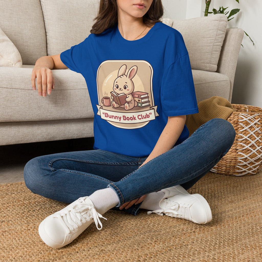 Bunny Book Club Unisex Softstyle T-Shirt