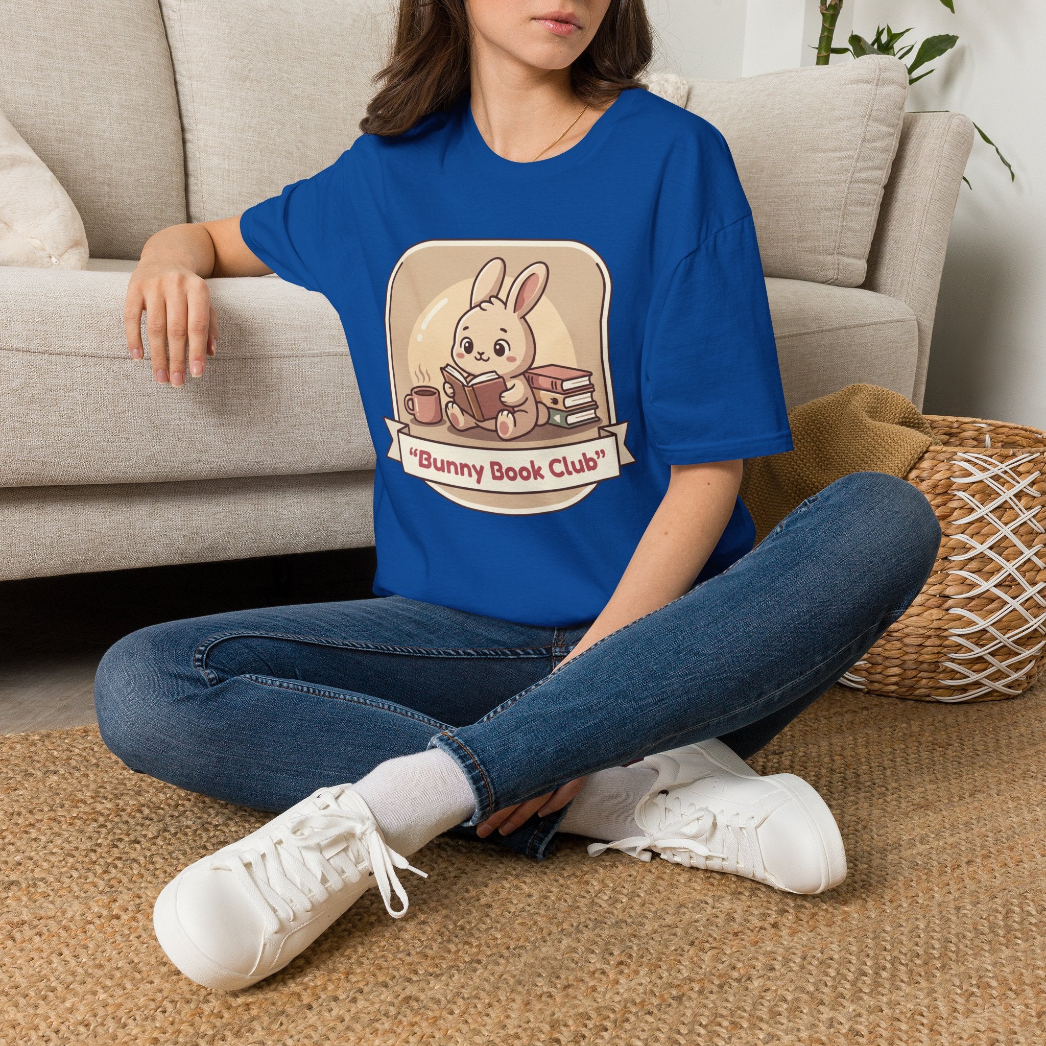 Bunny Book Club Unisex Softstyle T-Shirt