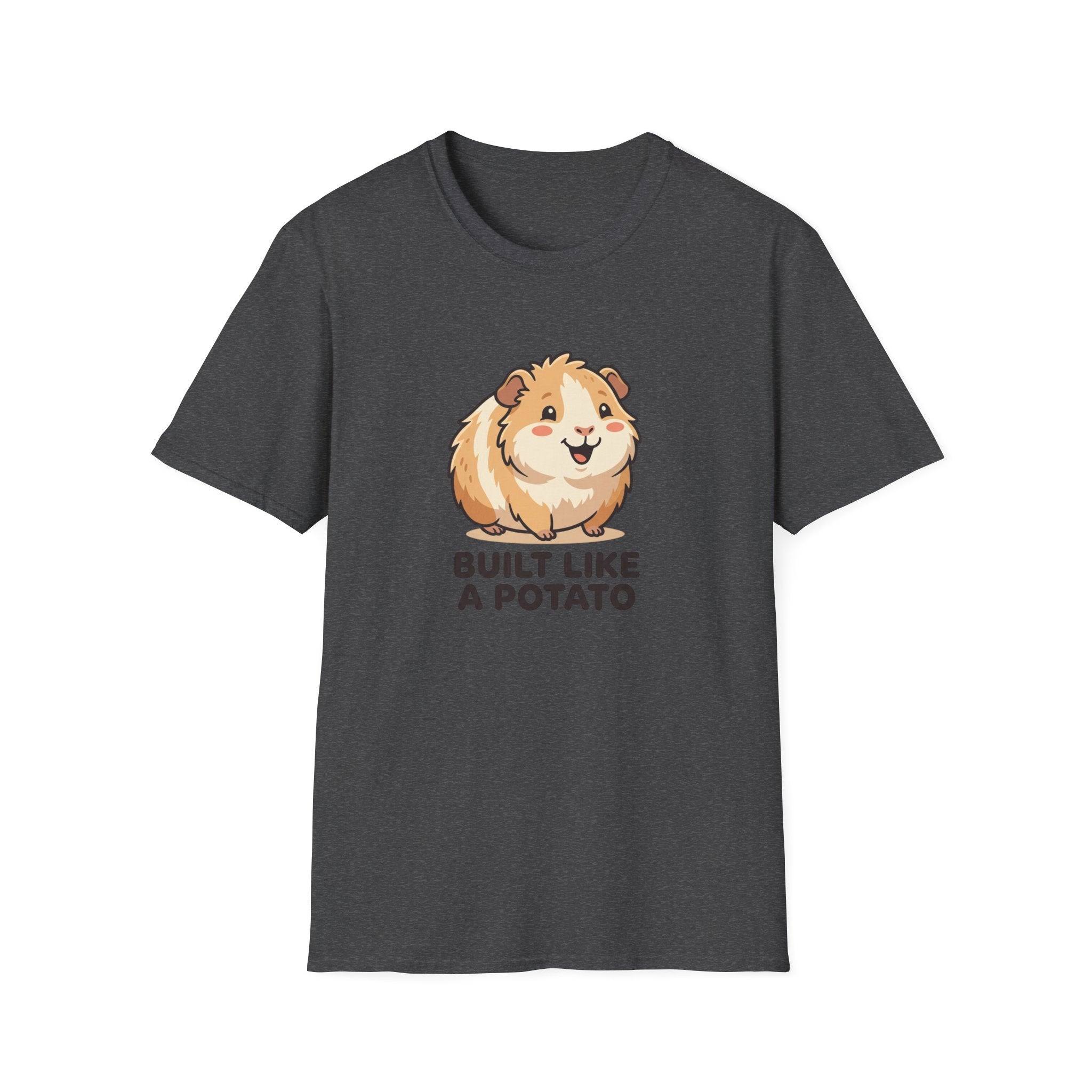 Cute Guinea Pig 'Built Like a Potato' Graphic Tee