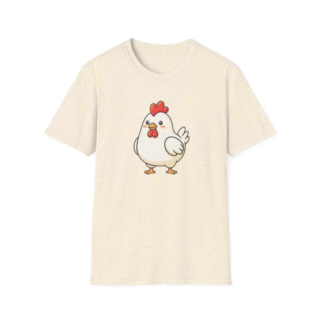 Cute Chicken T-Shirt — Cartoon Hen Tee for Farm & Animal Lovers