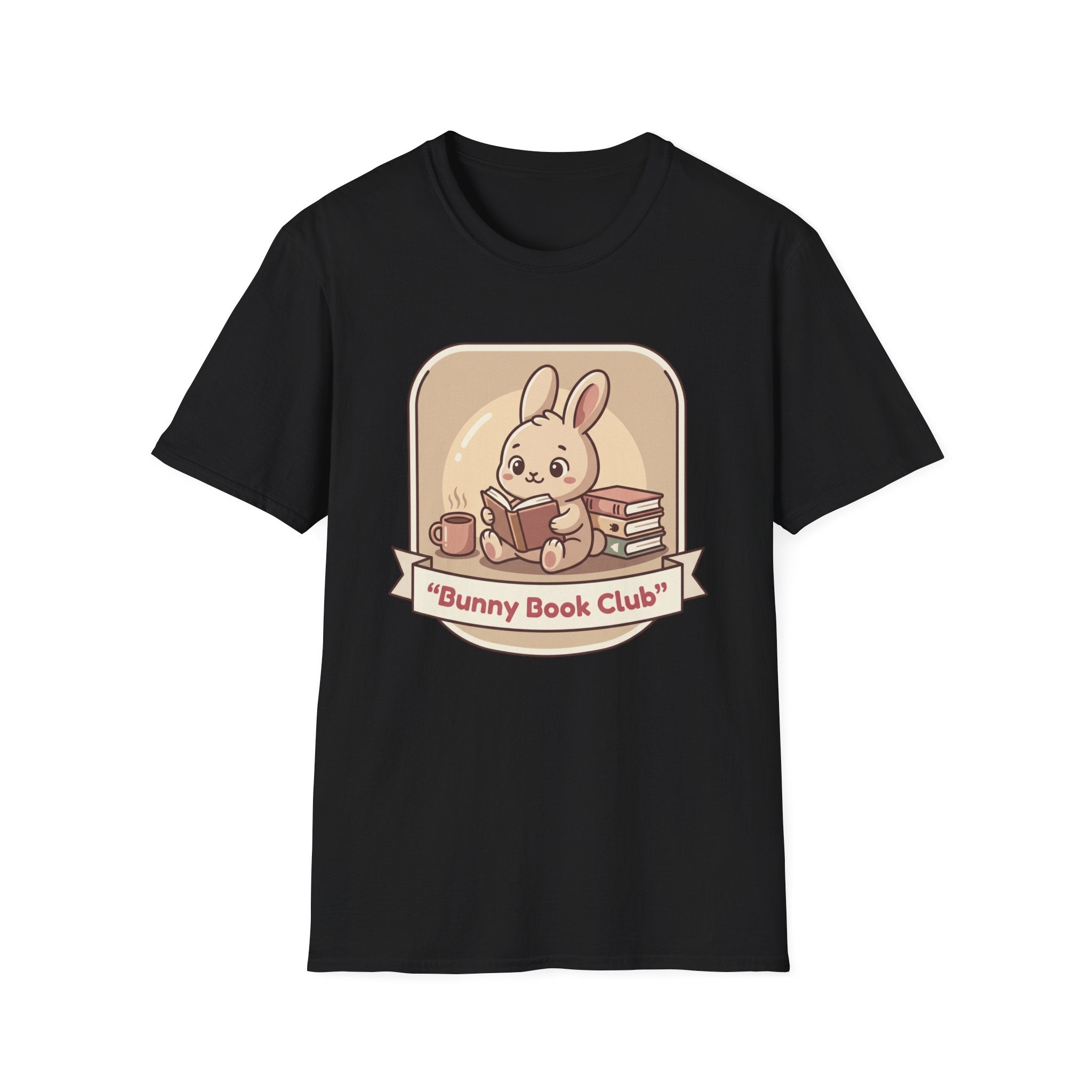 Bunny Book Club Unisex Softstyle T-Shirt