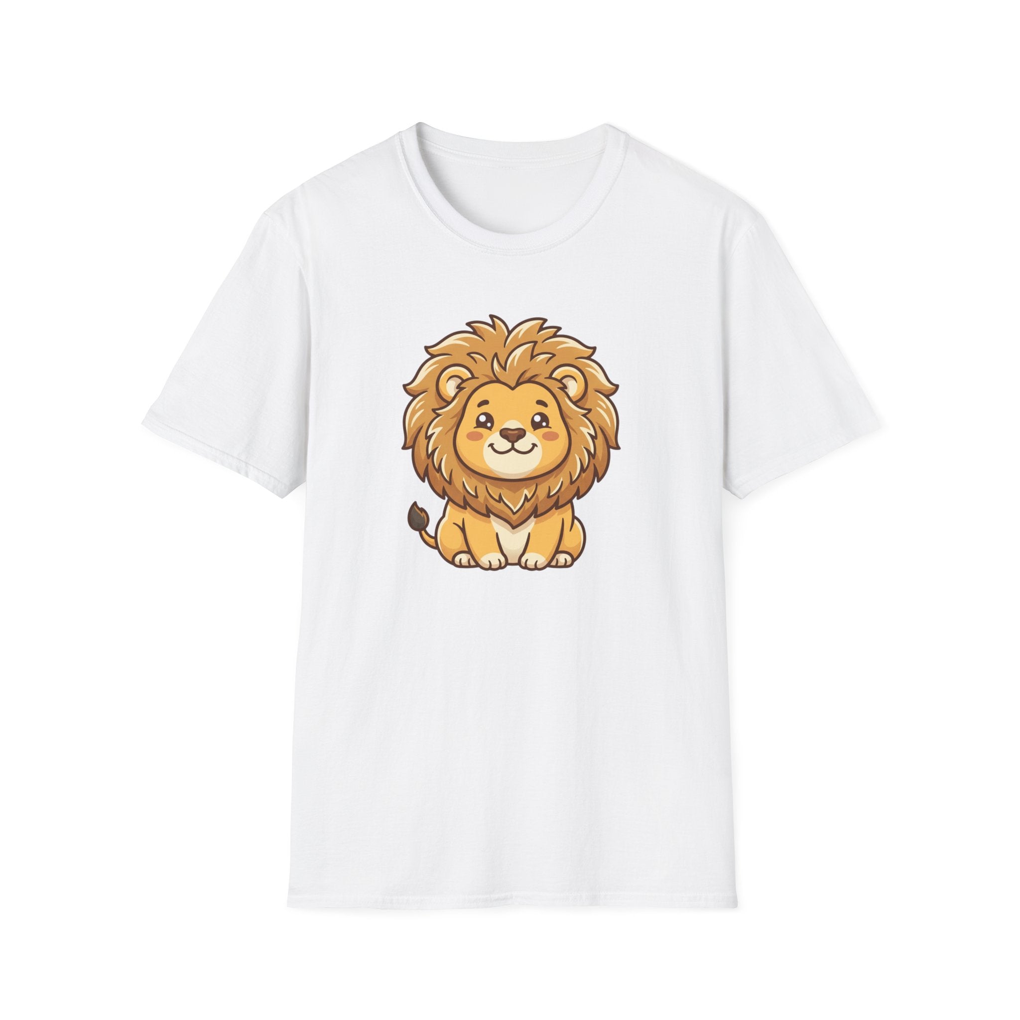 Cute Cartoon Lion T-Shirt — Adorable Baby Lion Graphic Tee