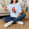 Parrot Graphic T-Shirt — Cute Colorful Macaw Tee