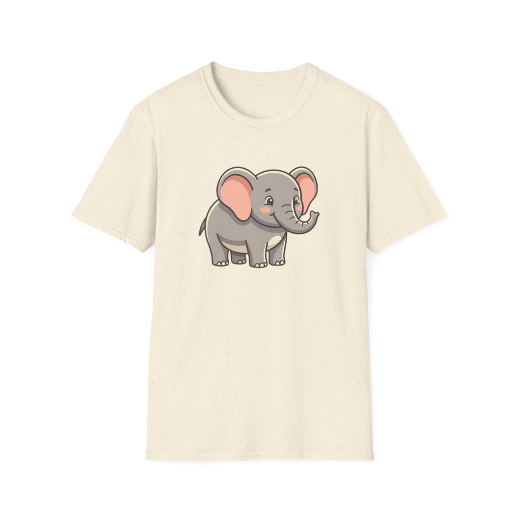 Cute Baby Elephant T-Shirt — Adorable Cartoon Graphic Tee for Kids & Animal Lovers