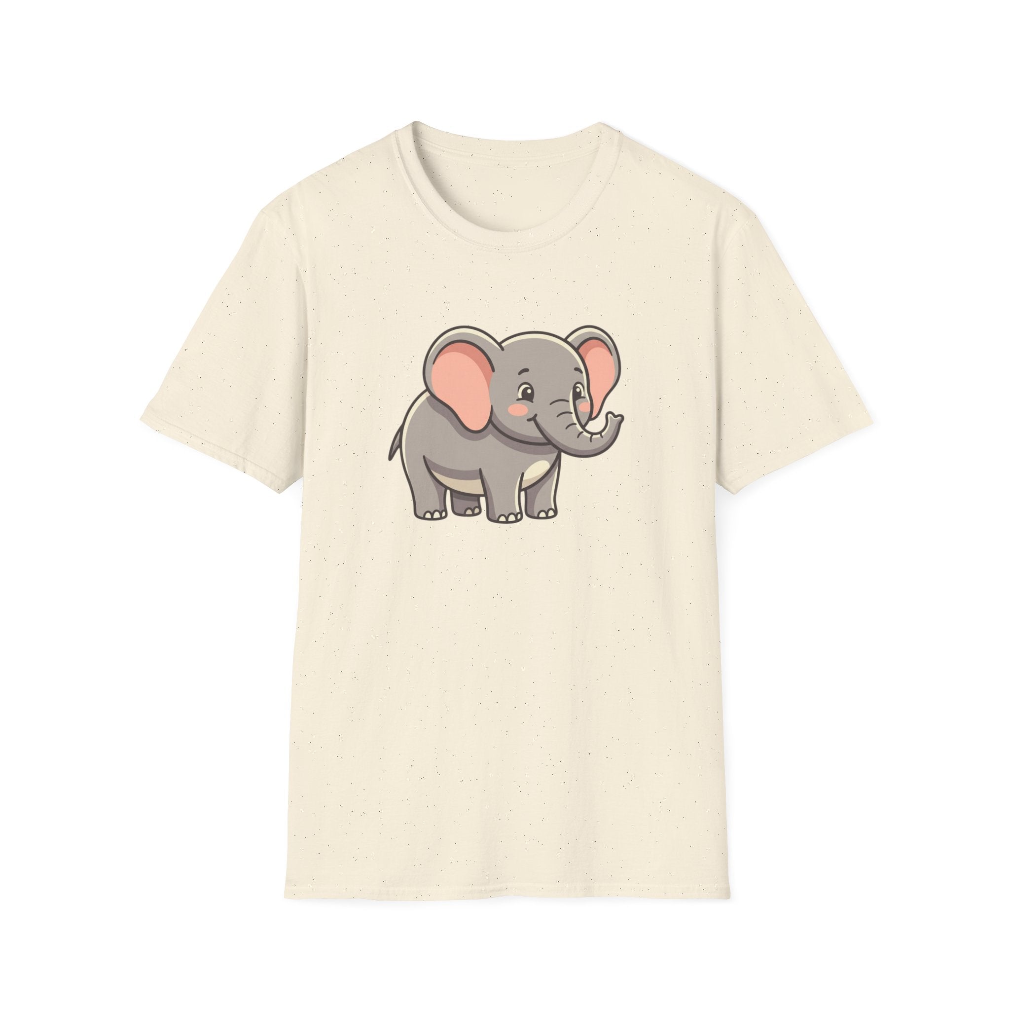 Cute Baby Elephant T-Shirt — Adorable Cartoon Graphic Tee for Kids & Animal Lovers